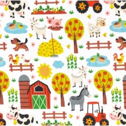 The Farm Fabric Cotton | Wolf Fabrics