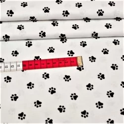 Fabric Cotton Cat's and Dog's Paws | Wolf Fabrics