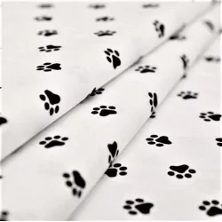 Fabric Cotton Cat's and Dog's Paws | Wolf Fabrics