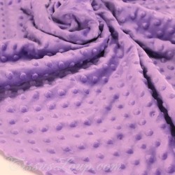 Fabric Minky Lilac  |Wolf Fabrics