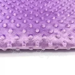 Fabric Minky Lilac  |Wolf Fabrics