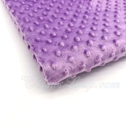 Fabric Minky Lilac  |Wolf Fabrics