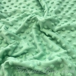 Fabric Minky Mint | Wolf Fabrics