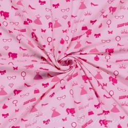 Jersey Fabric Baby Girl Princess | Wolf Fabrics