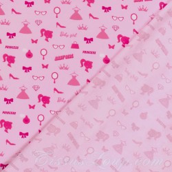 Jersey Fabric Baby Girl Princess | Wolf Fabrics