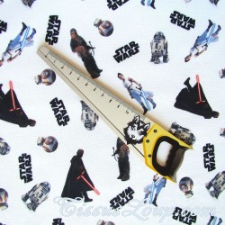 Fabric Cotton Star Wars White Background | Wolf Fabrics