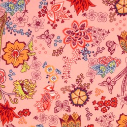 Fabric Jersey Magic Flowers | Wolf Fabric