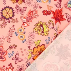 Fabric Jersey Magic Flowers | Wolf Fabric