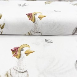 Fabric Cotton Mother Goose | Wolf Fabrics