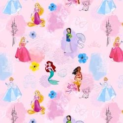 Fabric Cotton Disney Princesses | Wolf Fabrics