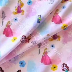 Fabric Cotton Disney Princesses | Wolf Fabrics