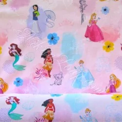 Fabric Cotton Disney Princesses | Wolf Fabrics