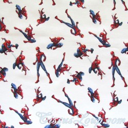 Cotton Fabric Spiderman | Wolf Fabrics