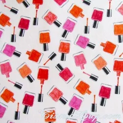 Coated Fabric Nail Polish Pattern | Wolf Fabrics