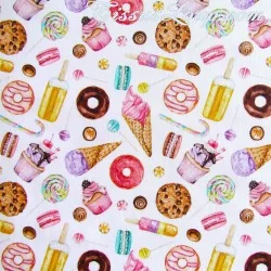 Coated Fabric Confectionery Pastry Ice Lollipop | Wolf Fabrics