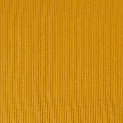 Ochre Corduroy Fabric wide ribs | Wolf Fabrics