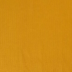 Ochre Corduroy Fabric wide ribs | Wolf Fabrics