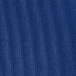 Royal Blue Corduroy Fabric with wide ribs 4.5 mm | Wolf Fabrics