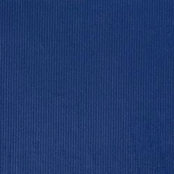 Royal Blue Corduroy Fabric with wide ribs 4.5 mm | Wolf Fabrics