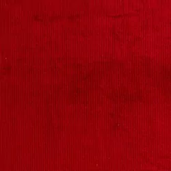 Red Stretch Corduroy Fabric wide ribs 4.5 mm | Wolf Fabrics