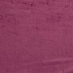 Mauve  Stretch Corduroy Fabric wide ribs 4.5 mm | Wolf Fabrics