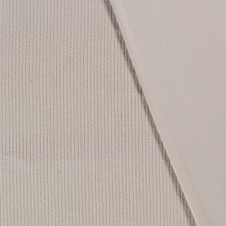 Light Grey Corduroy Fabric with wide ribs 4.5 mm | Wolf Fabrics