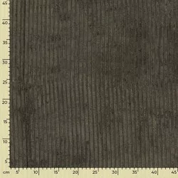 Khaki Grey Corduroy Fabric with very wide ribs 11 mm | Wolf Fabrics