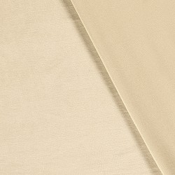 Light Beige Velvet Jersey Cotton Fabric | Wolf Fabrics