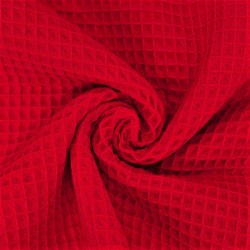 Honeycomb Fabric Red