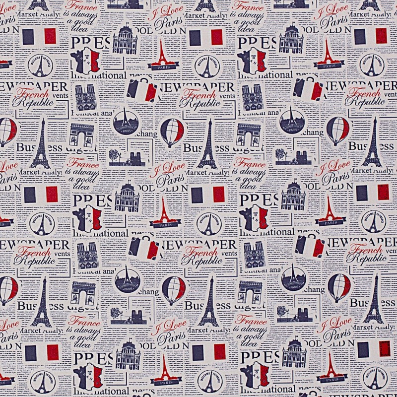 Fabric The French Gazette Paris News | Wolf Fabrics