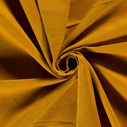 Ochre Lightweight Corduroy Fabric in Cotton | Wolf Fabrics