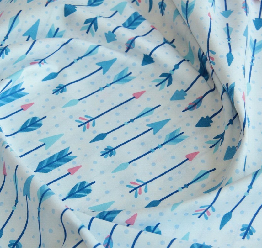 Fabric Blue arrows — 3