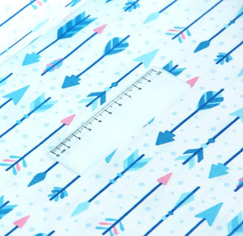 Fabric Blue arrows — 2