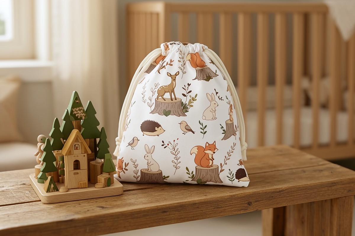 Enchanted forest drawstring bag Enchanted forest drawstring bag