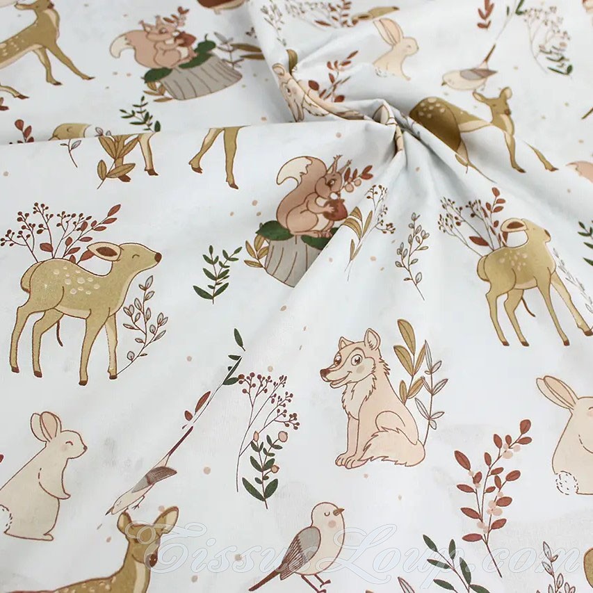 Fabric Wolf and his Animal Friends — 3