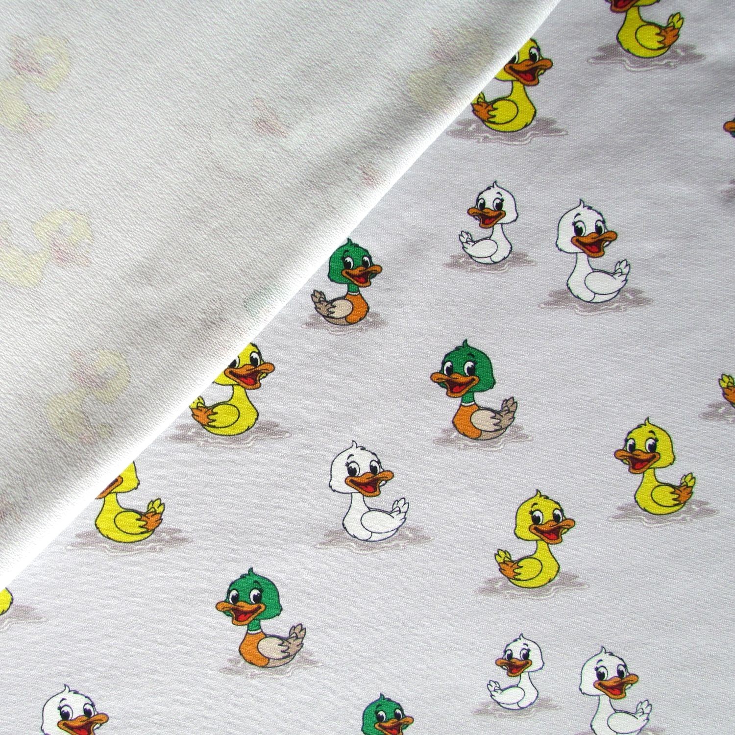 French Terry Fabric Little Ducks — 3