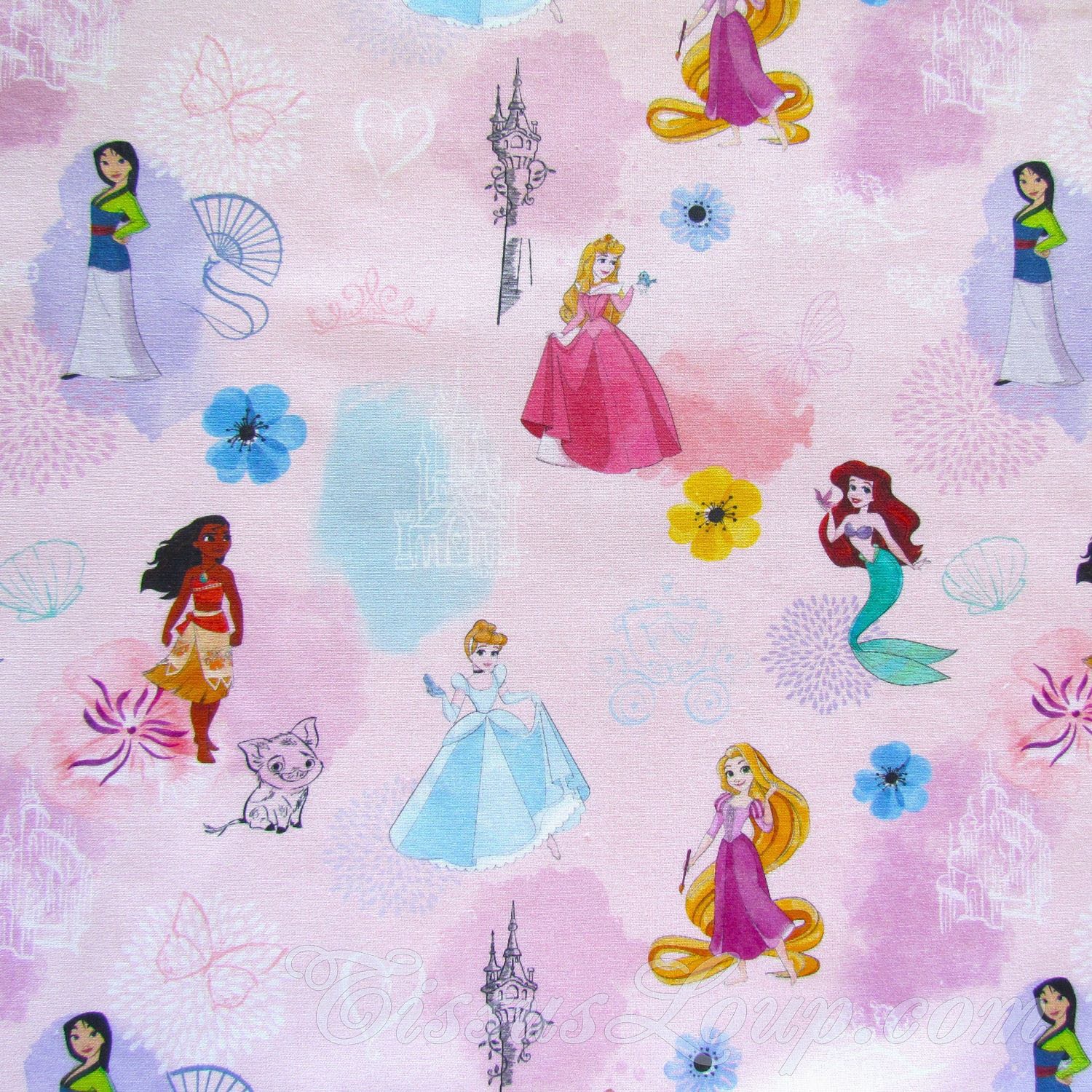 Fabric Disney Princesses — 1