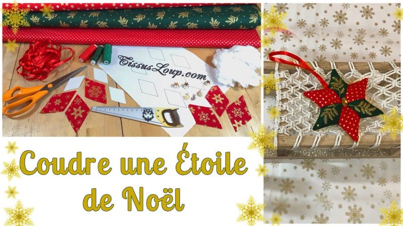 Christmas Star Sewing Tutorial