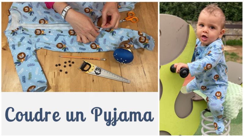 Sewing Tutorial Footed Baby Pajamas