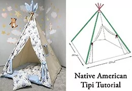 Tutorial: Making a Native American Tipi